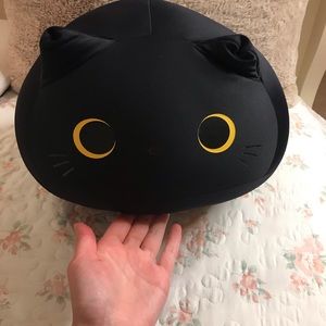 MOGU Moguchi Cushion Black Cat Pillow Plush